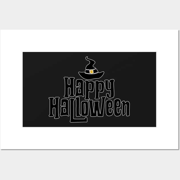 Happy Halloween Wall Art by UnicornDreamers